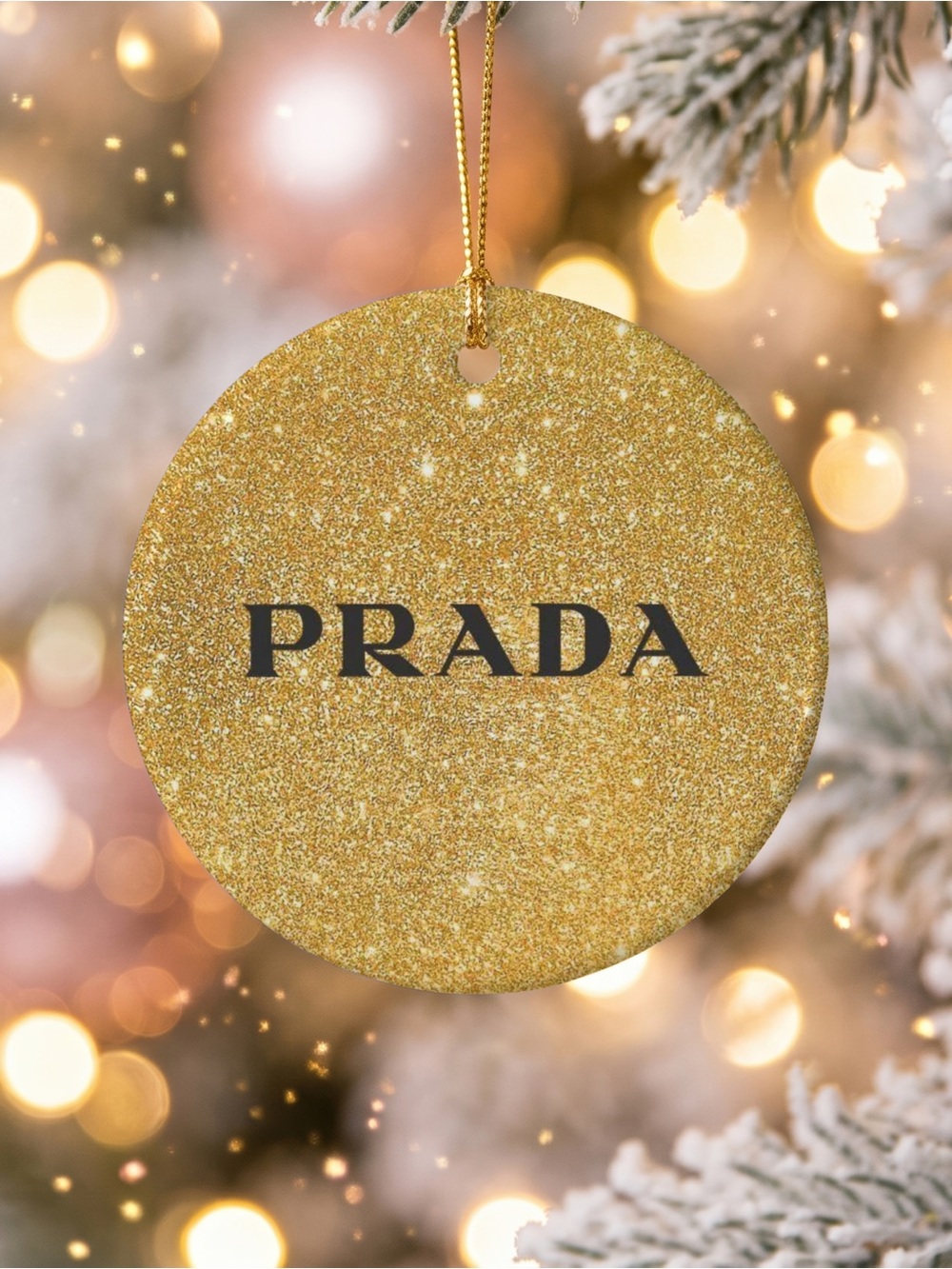 HANDMADE FASHION Ceramic Christmas Ornament